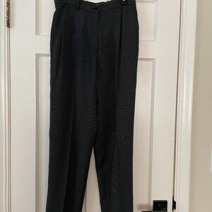 Garfield & Marks Blue/Black Checkered Trousers Size 8